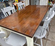 Table and 8 Chairs