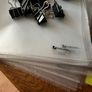 Lot stationery office school supplies - lever arch folders, plastic pockets, coloured pencils, stapler Image 10