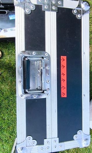DJ mixer flightcase