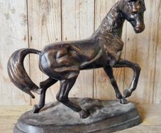 Horse Statue  Cast Iron  Large H265