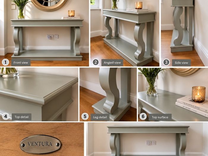 Ventura Console / Hall Table - Little Greene Paint - Excellent Condition