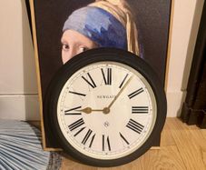 Newgate Large Roman Numeral Wall Clock