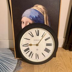 Newgate Large Roman Numeral Wall Clock