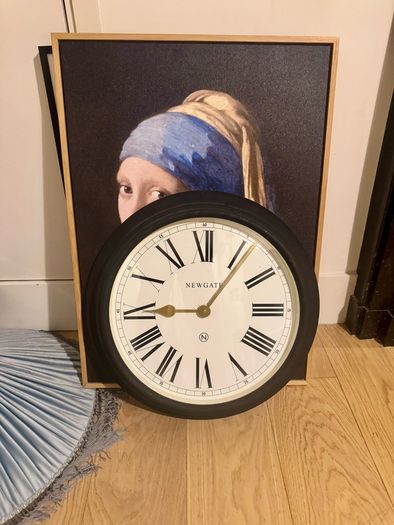 Newgate Large Roman Numeral Wall Clock