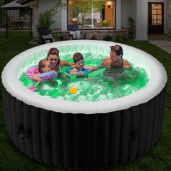 New 4-5 Person Hot Tub with LED lights