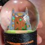 Jurassic Park gates snowglobe Image 8