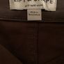 Brown faux leather pants Image 2