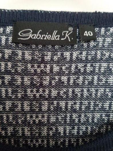 Navy and White Ladies Jumper Brand New