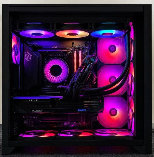Lianli Air Ryzen 7 9800x3d Rx 9070 Xt Gaming Pc