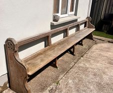 Church bench for sale
