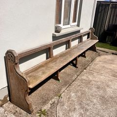 Church bench for sale