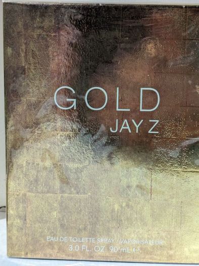 RARE DISCONTINUED Jay Z Gold EDT 90ml  3.0 fl oz  Brand New and Fully Sealed
