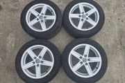 Genuine Audi 16" Alloy Wheels &amp; Bridgestone Regno GR-XII Tyres (205/55/R16)