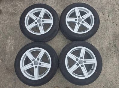 Genuine Audi 16" Alloy Wheels & Bridgestone Regno GR-XII Tyres (205/55/R16)
