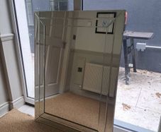 Laura Ashley large beveled mirror