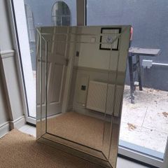 Laura Ashley large beveled mirror