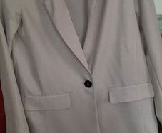 Cream Coloured Zara Blazer Size 8