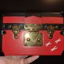 Authentic Louis Vuitton Petite Malle Epi Leather in Coquelicot (Red) Image 2