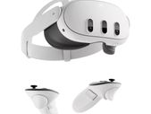 Quest 3 128GB VR Headset + Pro Head Strap with 5200mAH Powerbank Refurbished