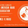 1978 Isle of Man Golden Jubilee North American Manx Association Commemorative Stamp Presentation Pack Image 3