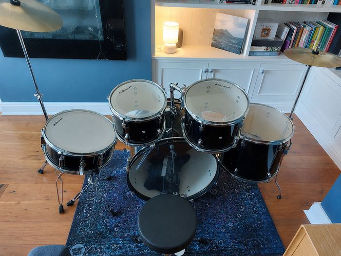 Millenium Focus 22" Drum Kit. Brand New