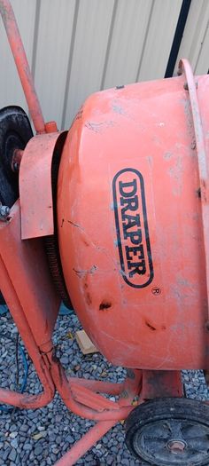 draper cement mixer broken