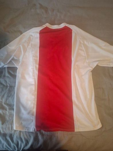 Official Vintage Adidas Ajax Amsterdam home jersey from the 2002-2004 era