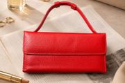 Leather Wallet for Women Card Holder Purse, Multi Compartment Clutch Wallet