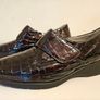 Waldlaufer ladies velcro leather shoes wine bordo Luftpolster RRP 75 euro size UK 3 and UK3.5 Image 2
