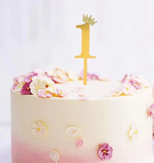 Birthday cake number
