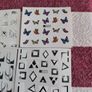 Nail art stickers . 9 sheets Image 6