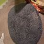 large round fluffy cushion Image 2