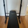 Foldable bench and Barbell Image 4