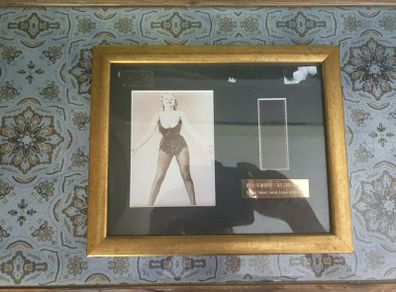 Limited Edition Marilyn Munroe Print with Original Film Cell