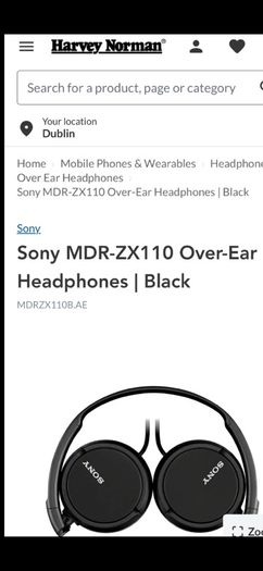 Sony Headphones Duo