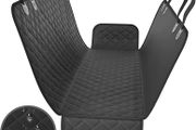 4-in-1 Pet Car Seat Cover with Mesh Window waterproof, Durable and Travel-Ready
