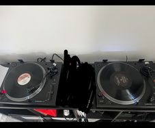 Pair of Audtio Technica LP120XUSB Turntables