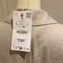 Zara linen mix unstructured jacket - 14-16 - new Image 4