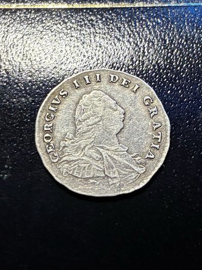 Silver George 111 Maundy 4pence 1800