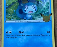 Pokemon jumbo oversize card Sobble SWSH003