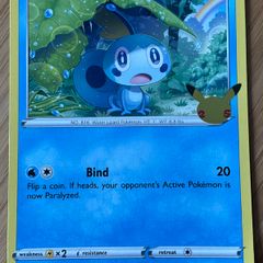 Pokemon jumbo oversize card Sobble SWSH003