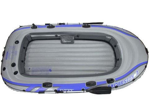 Dinghy Boat Fishing Set Oars Bag Pump 4 Man Free Delivery
