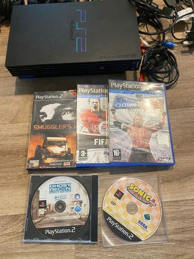 PS2 console 39003 + games