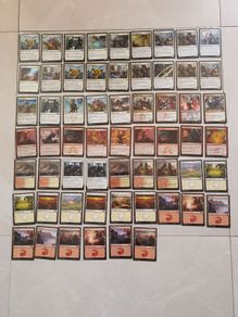 MTG Magic the Gathering Red and White Deck