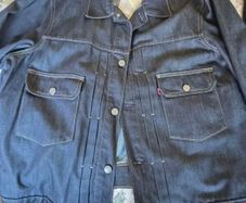 Levi's Men's L 1953 Type Ii A9190 Wellthread Trucker Vintage Style Jacket Nwt