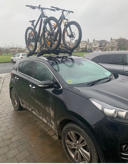 Thule bike roof rack