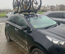 Thule bike roof rack