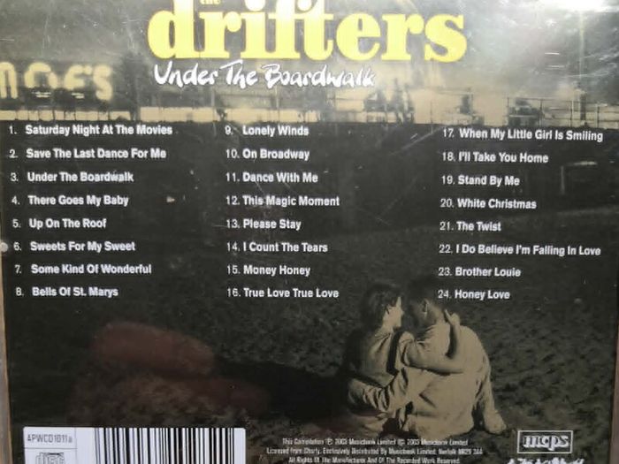 The Drifters - Under The Boardwalk CD