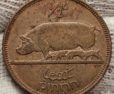 Ireland 1964 1/2d Halfpenny