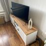 Media/TV unit (oak and MDF) Image 2